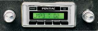   Autosound USA 630 1968 68 Pontiac GTO Stereo Radio & CD Changer Player
