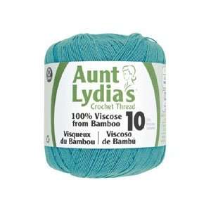  Aunt Lydias Bamboo Crochet Thread, Size 10 Arts, Crafts 