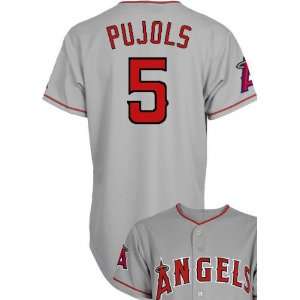   Authentic MLB Jerseys Albert Pujols GREY Cool Base Jersey Size S