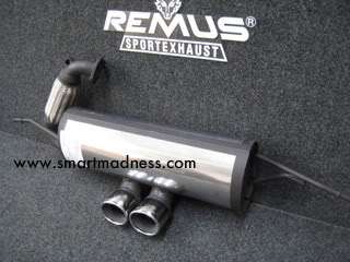 smart car fortwo 451 Performance Exhaust by Remus  