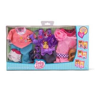 Baby Alive Baby Doll Outfits 3 Pack