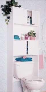 Bathroom Storage Cabinet w/ Adjustable Shelves & Drawer