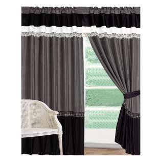 7pcs Black Grey Beige Faux Silk Patchwork Comforter Set Bed in a bag 