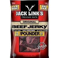 Jack Links Jacks Original Beef Jerky Jerkey 16 oz. 017082337573 
