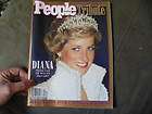 Topps Tribute Princess Diana Illustrated Biography Magazine  