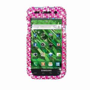 For SAMSUNG T959 VIBRANT GALAXY S FULL DIAMOND Bling Pink Phone Case 