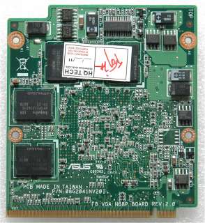 Asus A8SC F8SV V1S VX2S nVidia 8600M GT 512MB MXM II Vga Graphics Card 
