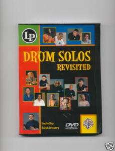 DRUM SOLOS REVISITED NEW DVD CONGA BONGO TIMBALES DRUMS  