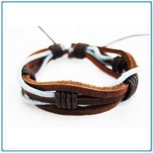   Blue & Brown Trendy Bangle/Bracelet for Unisex Arts, Crafts & Sewing