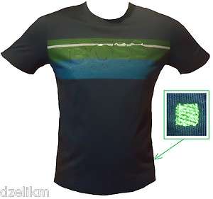 Hugo Boss Green Label Tee 8 US T Shirt with Printed Design Sizes S, M 