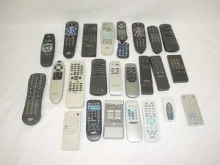 HUGE WHOLESALE Lot of 25 REMOTE CONTROLS TV VCR DVD  