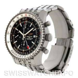 Breitling Navitimer World Chronograph Steel Watch A24322  
