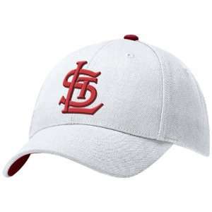  Nike St Louis Cardinals White Cooperstown Wool Adjustable 