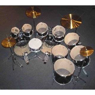 HB Drums11 Pc Double Bass Drum Set Complete Super Sale Popular PVC 