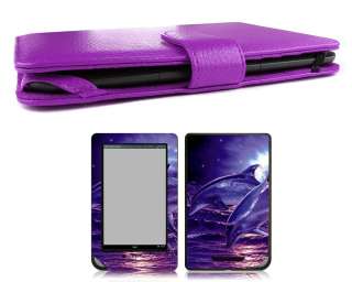 Bundle Monster Nook Color Nook Tablet Cover Case, Skin, Screen Guard 
