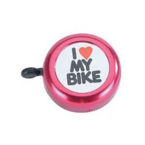  I Love My Bike Bike  Bicycle Bell Black Sports 