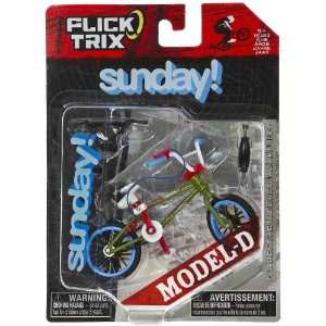    Model D by Sunday!: Flick Trix ~4 BMX Finger Bike: Toys & Games