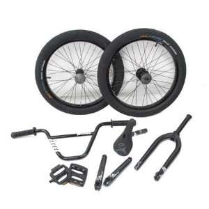  Stolen Sinner BMX Bike Parts Kit   Black Sports 