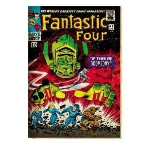 Marvel Comics Retro: Fantastic Four Family Comic Book Cover #49, If 
