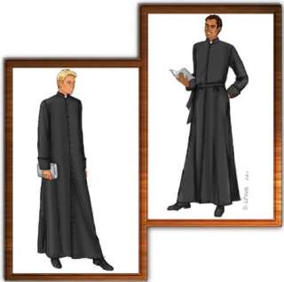 Church Vestments SEWING PATTERN Priest/Clergy Robe  