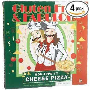Gluten Free & Fabulous Cheese Pizza, 22 Ounce Packages (Pack of 4 