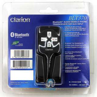 BLT370 CLARION BLUETOOTH ADAPTOR HANDS FREE KIT FOR CLARION CD STEREOS 