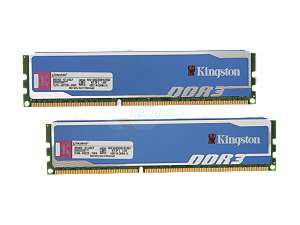   Kingston HyperX Blu 8GB (2 x 4GB) 240 Pin DDR3 SDRAM DDR3 
