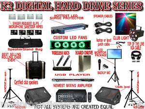 KARAOKE SYSTEM HARD DRIVE CAVS SCDG DJ PA LAPTOP READY CLUB SOUND 