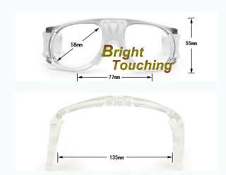 BrandNew Gray Sports glasses Wrap Goggles Safety eyewear Basketball 