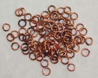 Coppertone Eyepin Headpin Jump Spring Rings Clasps 2nds  