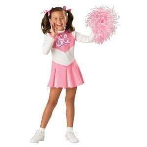  Kids Pink Cheerleader Costume: Toys & Games