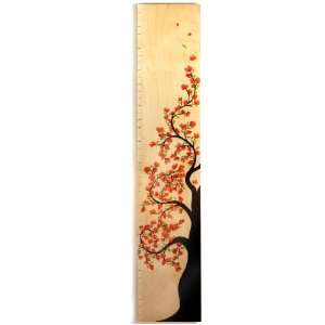  Cherry Blossom Tree of Life Wooden Growth Height Chart 