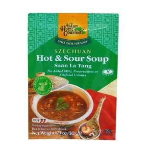 Asian Home Gourmet Spice Paste for Soup Szechuan Hot & Sour Soup 