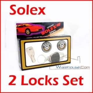 Solex 2 Door Lock Cylinder Round Key Daihatsu Pyzar  