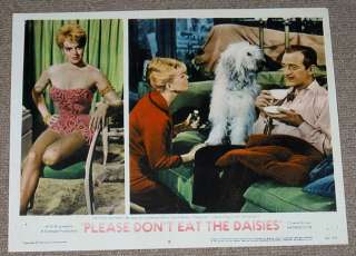 PLEASE DONT EAT THE DAISIES POSTER DORIS DAY SHEEP DOG  
