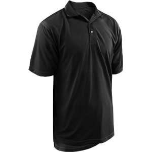   Jacquard Coaches Polo Shirts BLACK (SHIRT ONLY) AS: Sports & Outdoors
