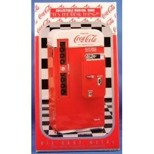  Coca Cola Vending Machine Musical Bank Vendo 1994: Toys 