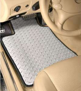 Intro Tech Diamond Plate Precision Cut All Weather AutoMats for Jeep 