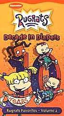 Rugrats   Decade in Diapers Rugrats Favorites Vol. 2 VHS, 2001  