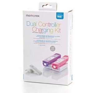    MEMOREX Wii, Dual Controller Charging Kit  White Video Games