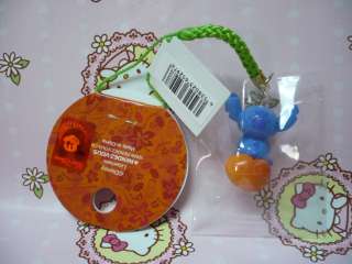 Disney Stitch Japan Codfish Egg Mobile Cell Phone Strap Charm Mascot A 