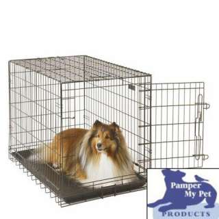 General Cage E Crate Economy Dog Pet Crate   Folds to Suitcase Size in 