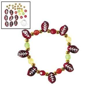  Beaded Leaf Bracelet Craft Kit   Adult Crafts & Jewelry 