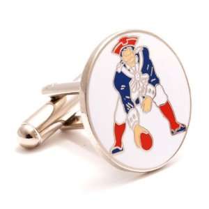    Vintage Patriots NFL Football Cufflinks Cuff Links Jewelry