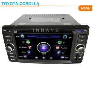 CAR DVD PLAYER GPS FOR TOYOTA VIOS COROLLA  