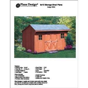 12 Saltbox Storage Shed/playhouse Plans  Design #70612  