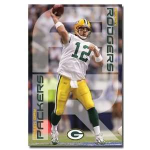Aaron Rodgers AR Time Poster   Green Bay Packers Quarterback