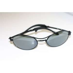 Ray Ban Orbs Sunglasses * Ellipse * Matte Black with G 15 Silver 