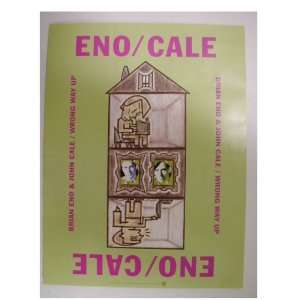 Brian Eno John Cale Poster