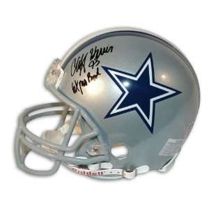  Autographed Cliff Harris Dallas Cowboys Proline Helmet 